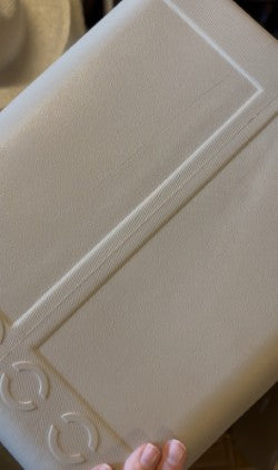 *Factory Second* XL Waterproof Beach Tote Bag - Sand-Free Rubber Design with Inside Zipper Pocket - Sand Storm - Sunday Crew