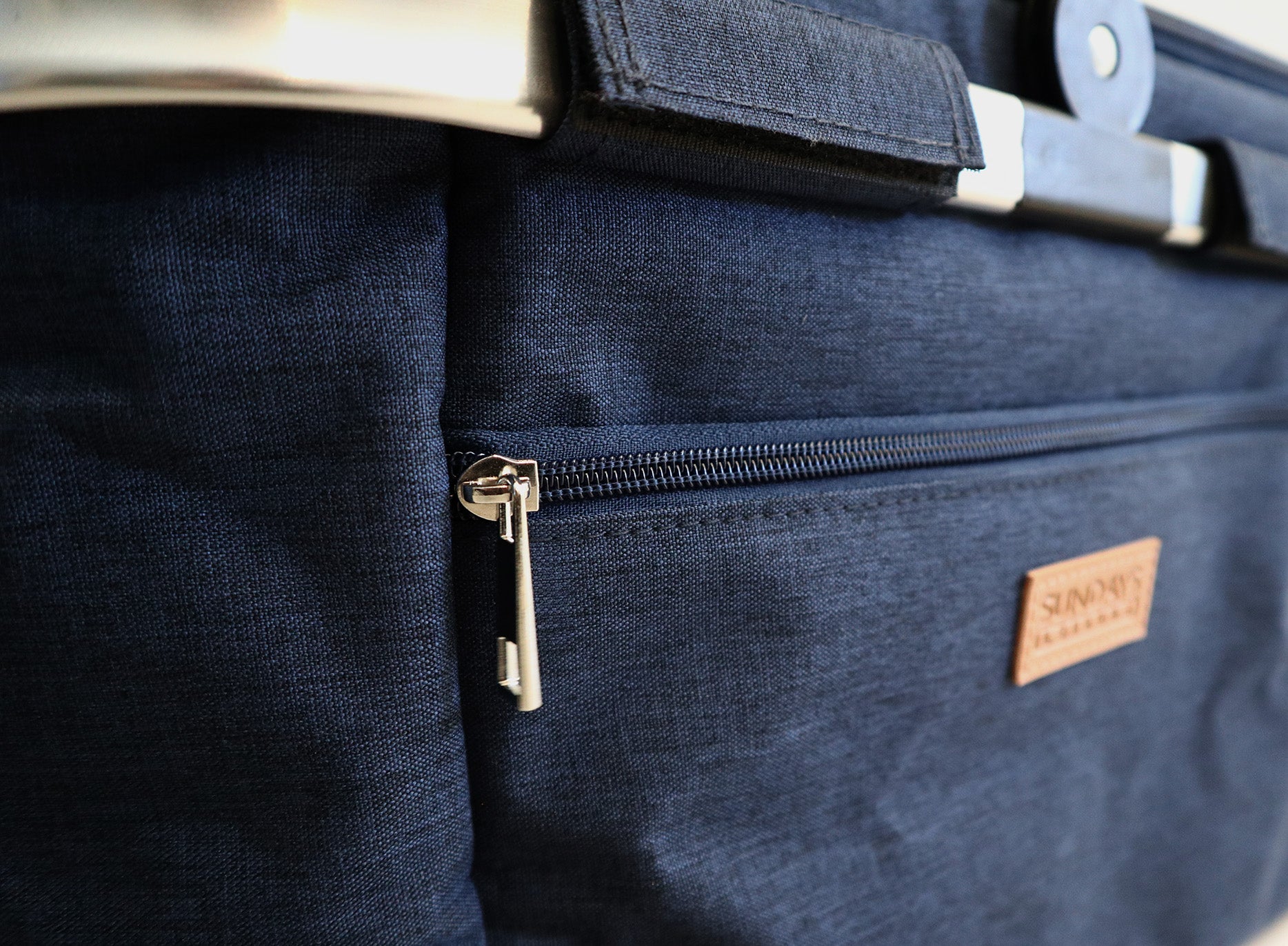 Collapsible Insulated Picnic Basket with Thermal Lining – Perfect for BBQs & Picnics (Blue) image 6